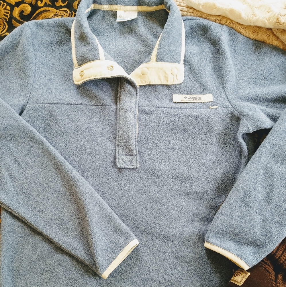 Columbia Harborside PFG fleece pullover jacket